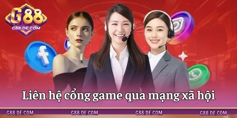 Nhận hỗ trợ qua MXH